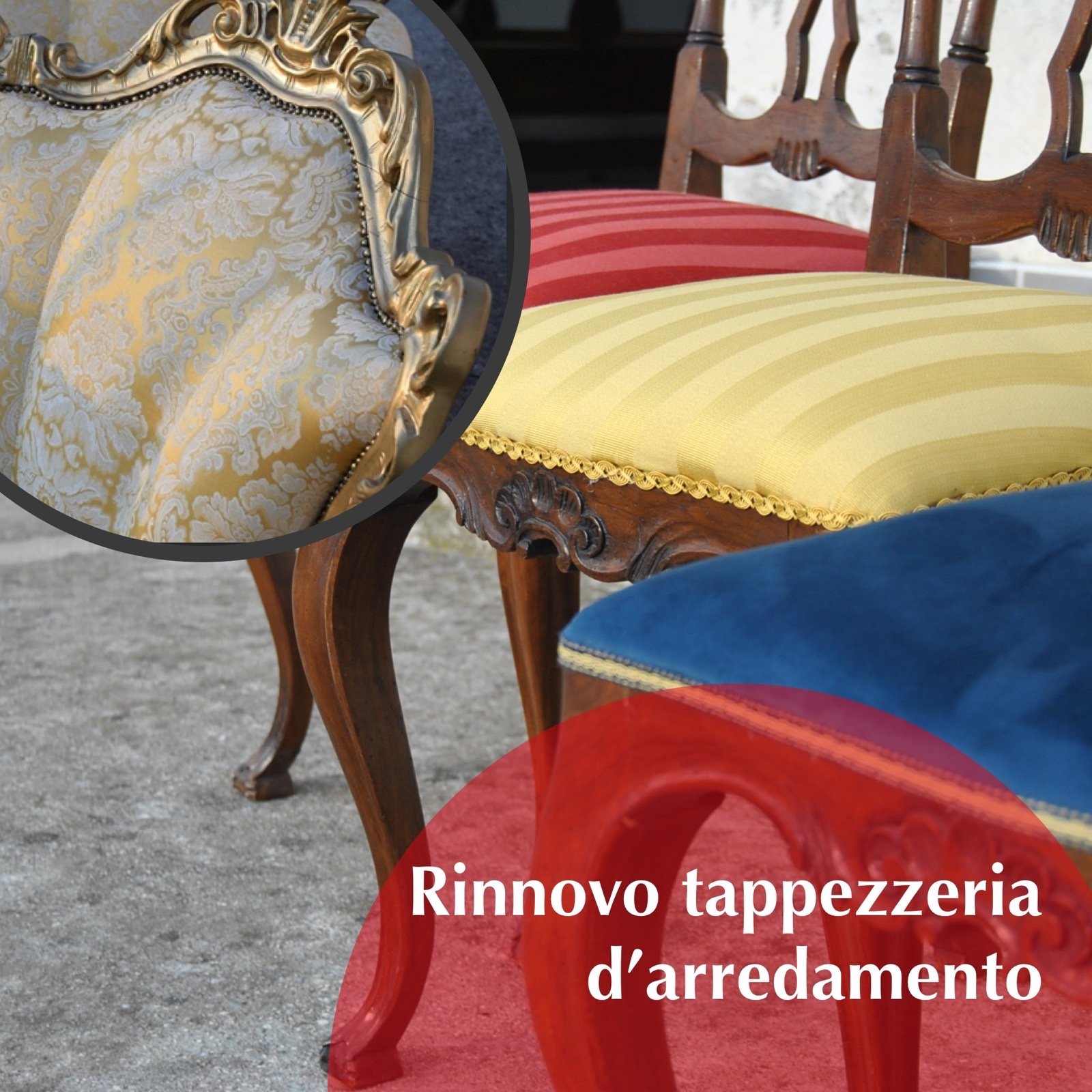 Rinnovo tappezzeria d'arredamento
